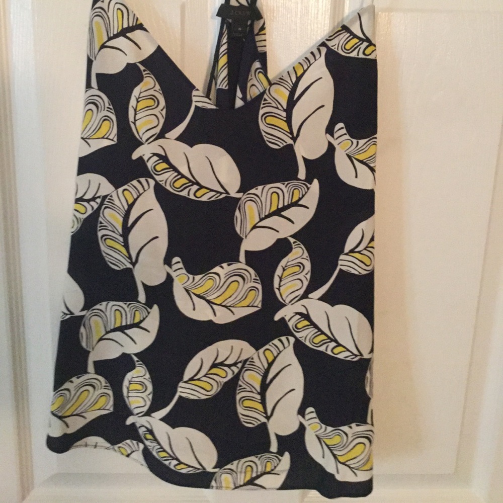 J. Crew "Carrie" cami🌅 100% Silk